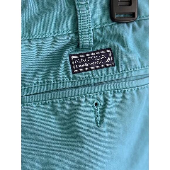 Teal Nautica Men's Shorts 40 Waist - Picture 1 of 5
